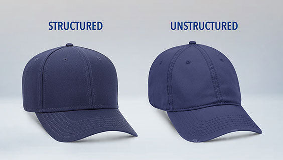 Structured vs unstructured hat on sale