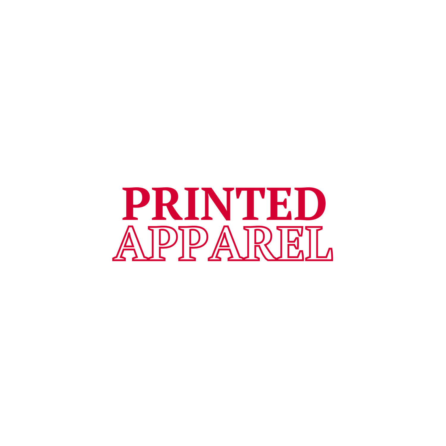 Printed Apparel