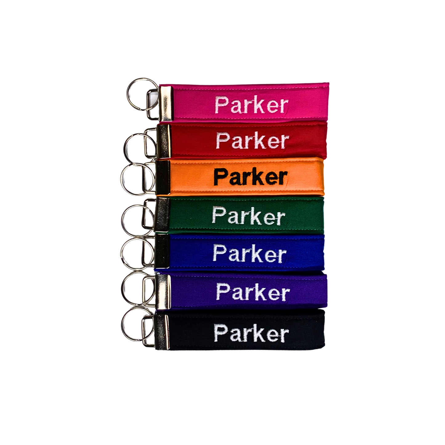 Personalized Embroidered Key fob