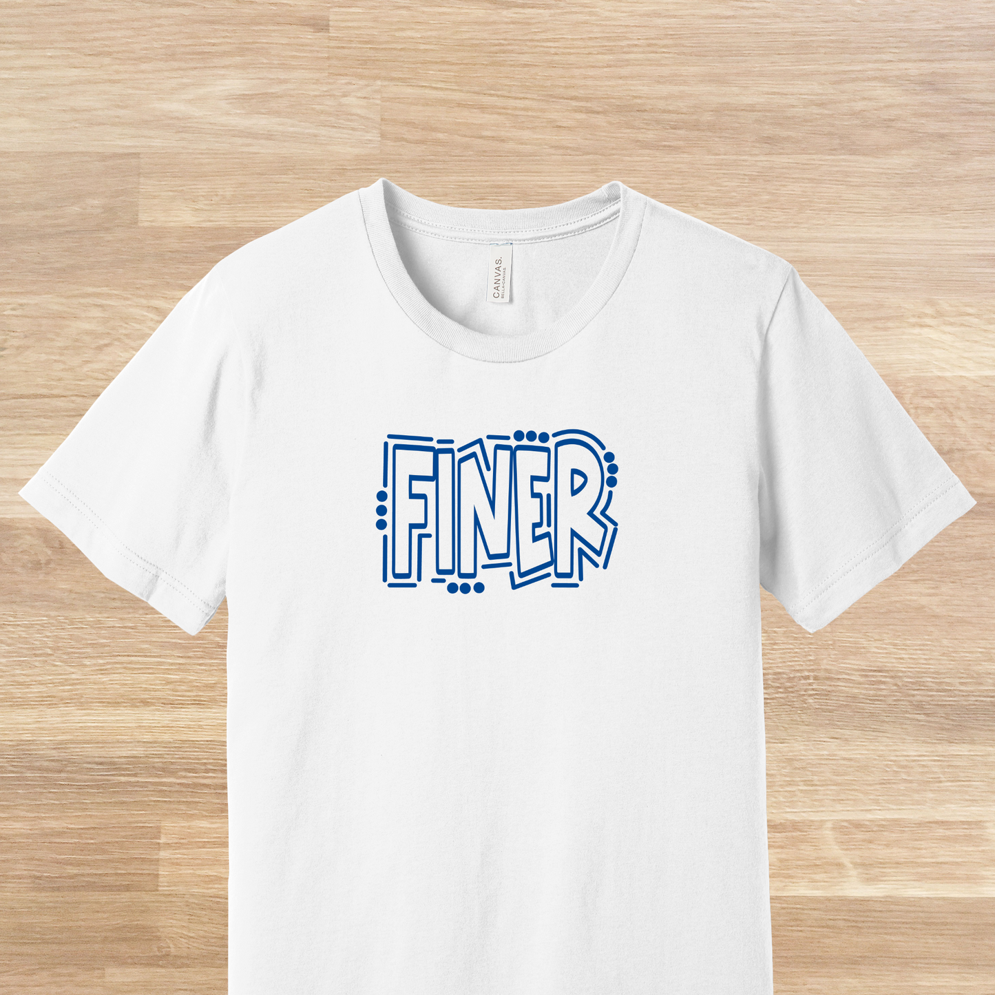 Finer Retro Doodle 80s Style T-Shirt