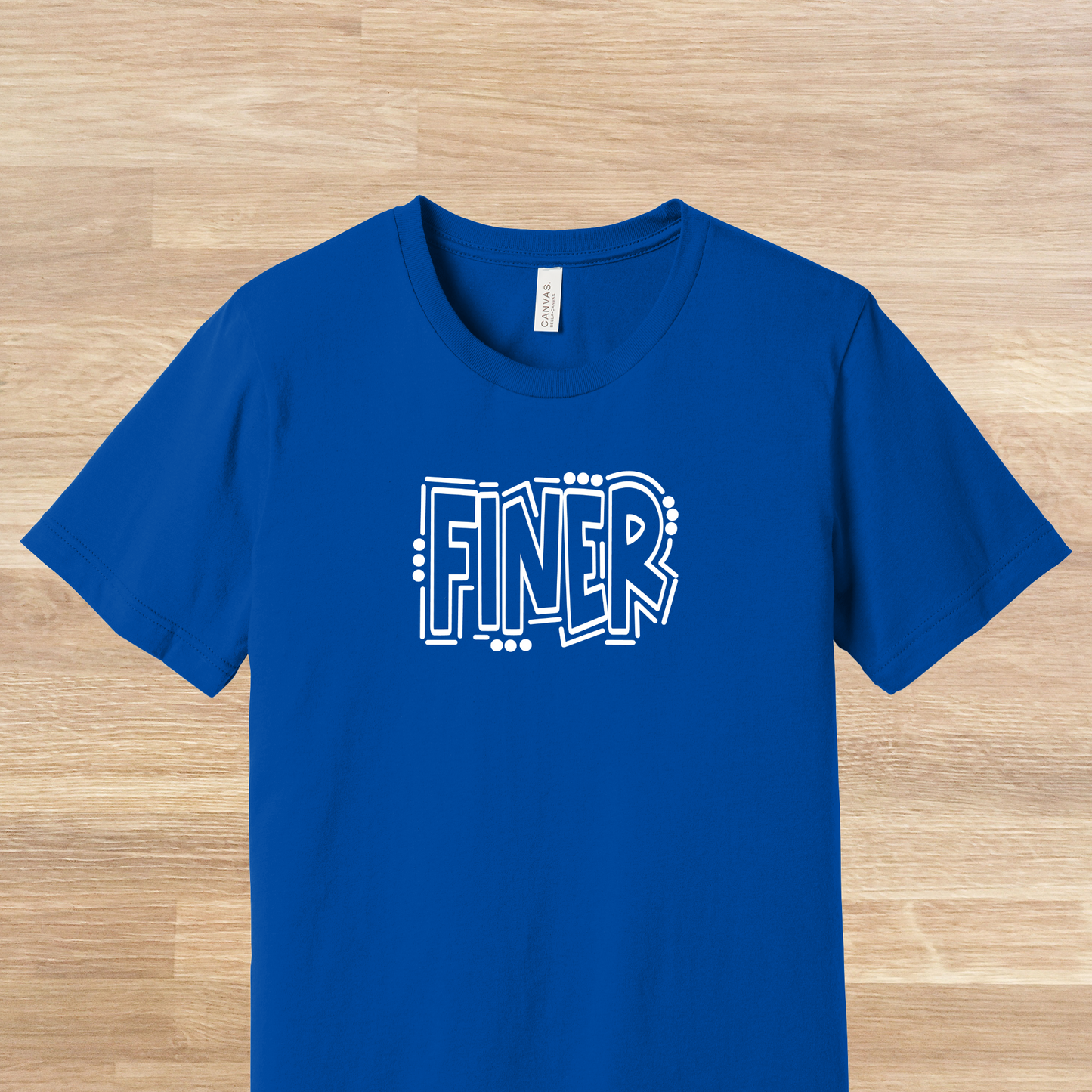 Finer Retro Doodle 80s Style T-Shirt