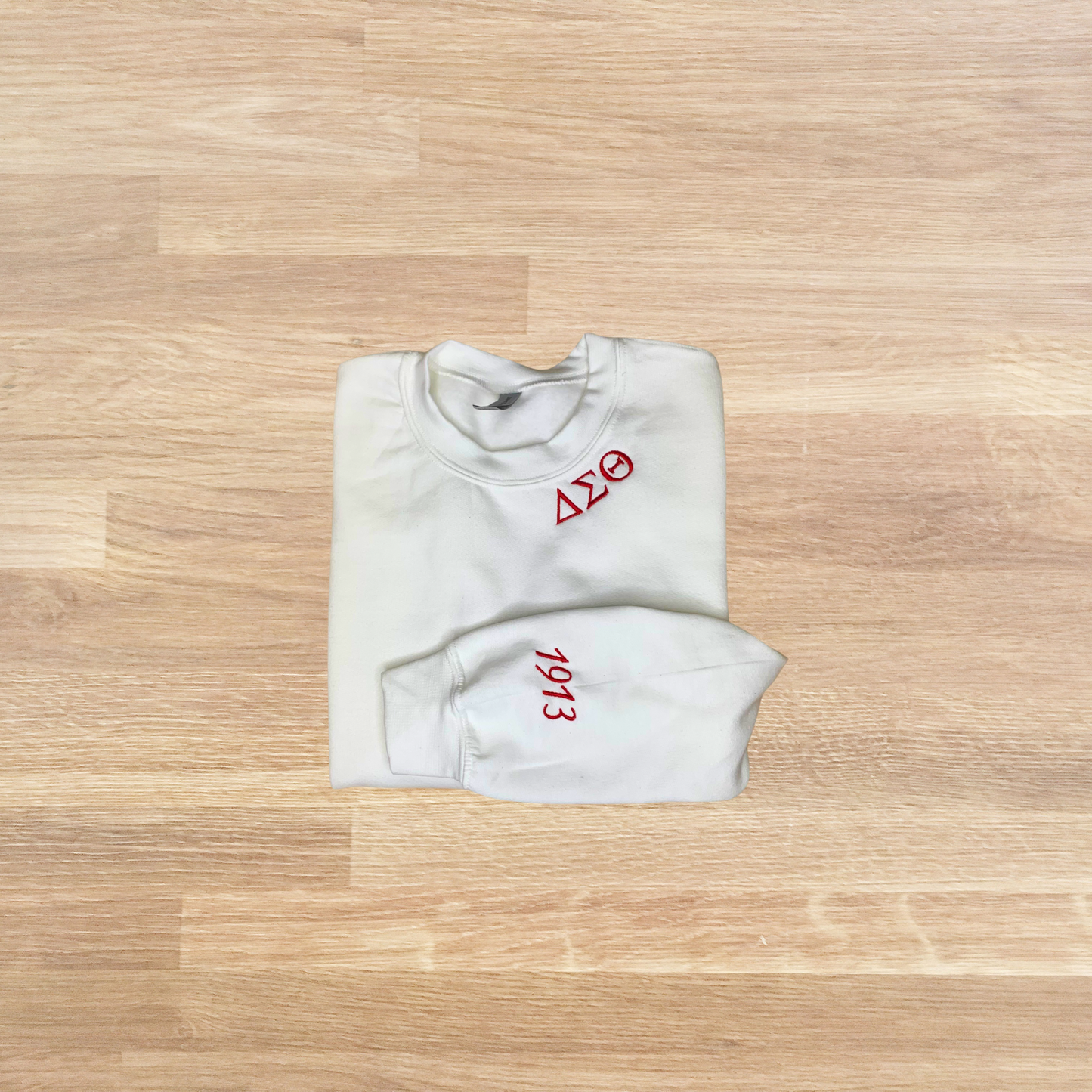 Delta Sigma Theta 1913 Embroidered Sweatshirt