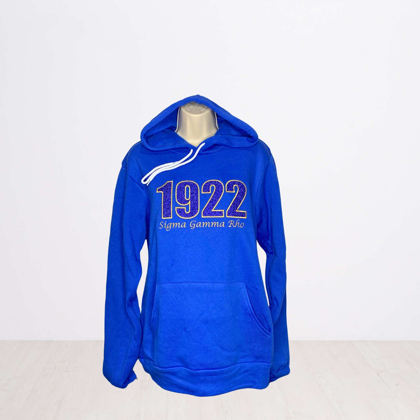 1922 Sigma Gamma Rho Embroidered Glitter Hoodie