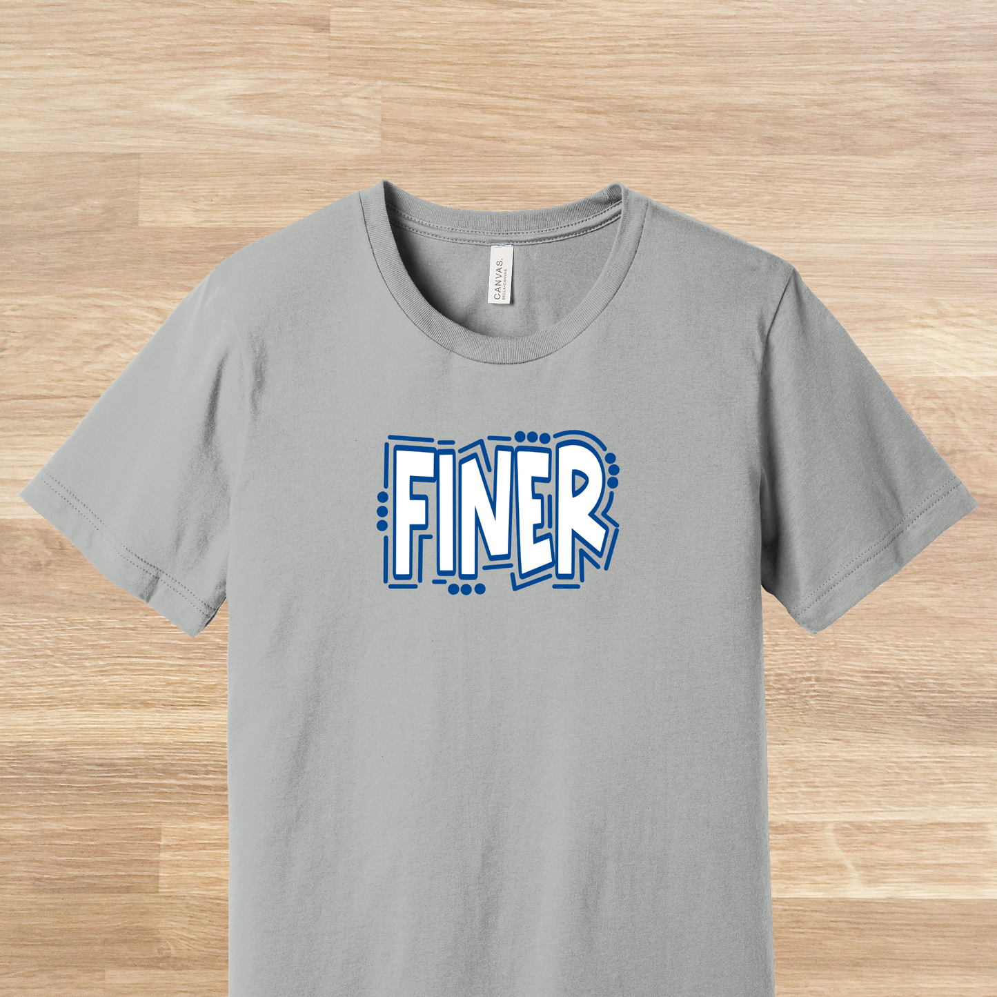 Finer Retro Doodle 80s Style T-Shirt