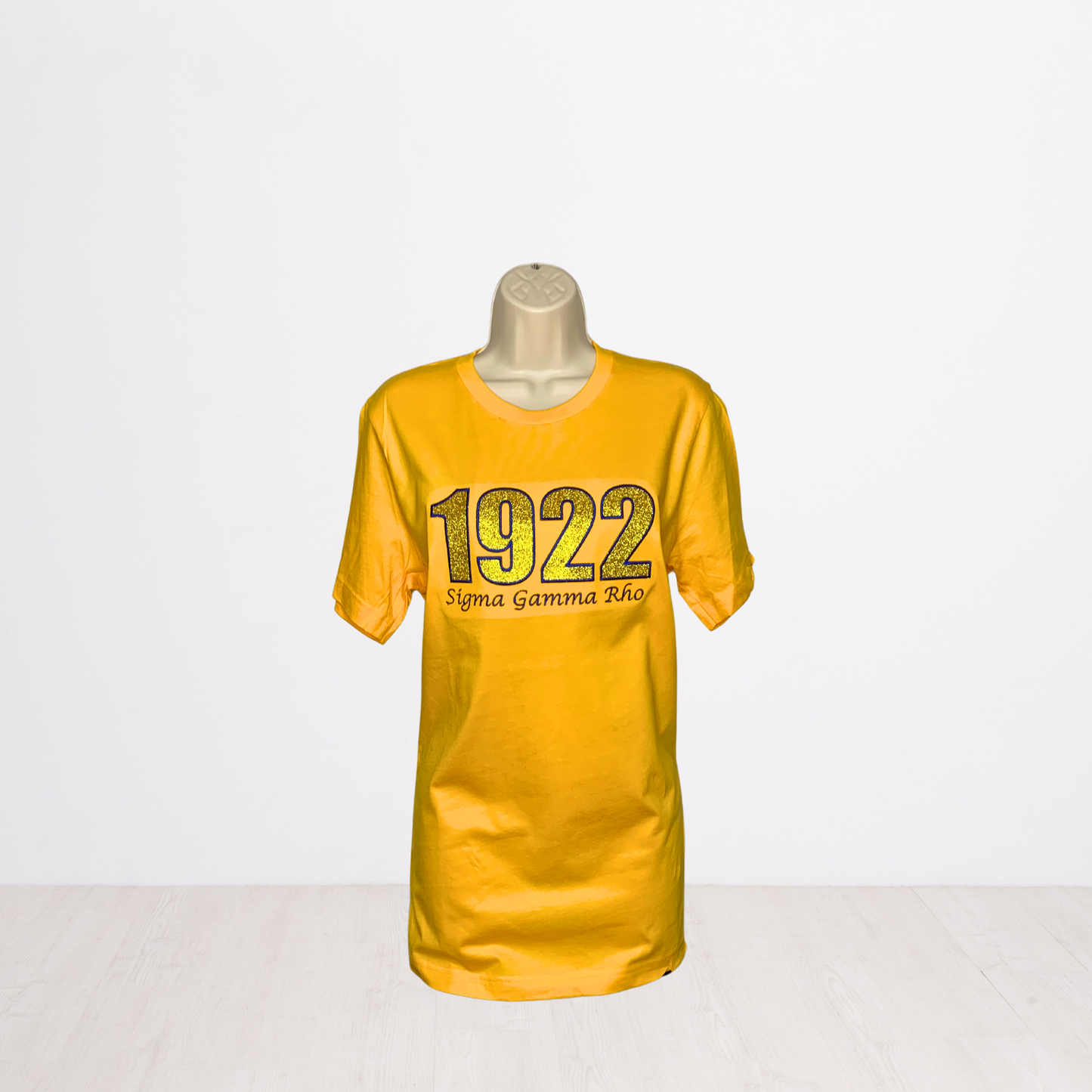 1922 Sigma Gamma Rho Embroidered Glitter T-Shirt