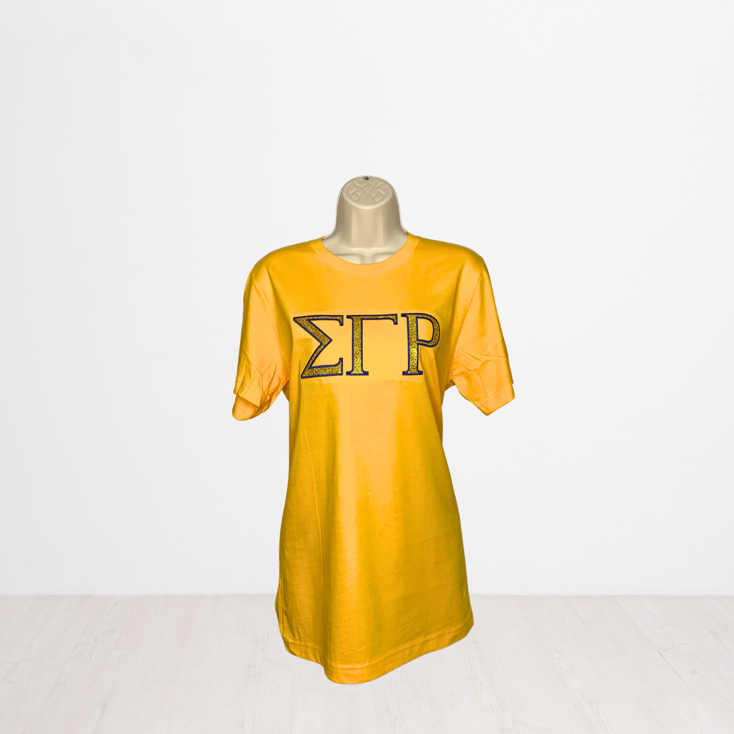Sigma Gamma Rho Embroidered Glitter T-Shirt