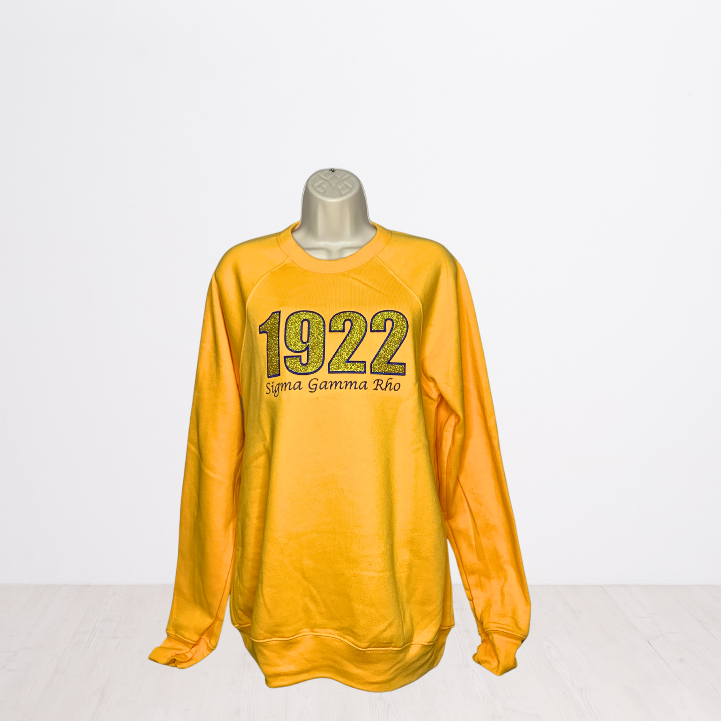 1922 Sigma Gamma Rho Embroidered Glitter Sweatshirt