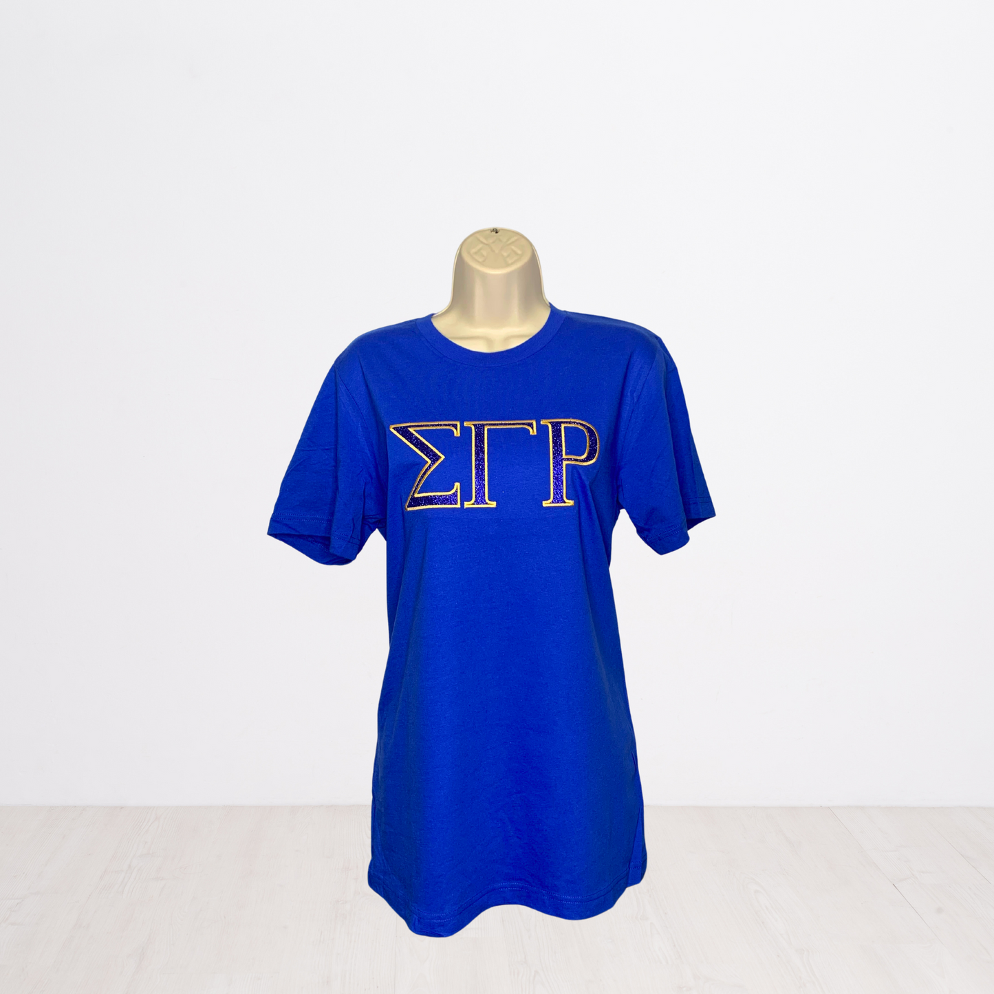 Sigma Gamma Rho Embroidered Glitter T-Shirt