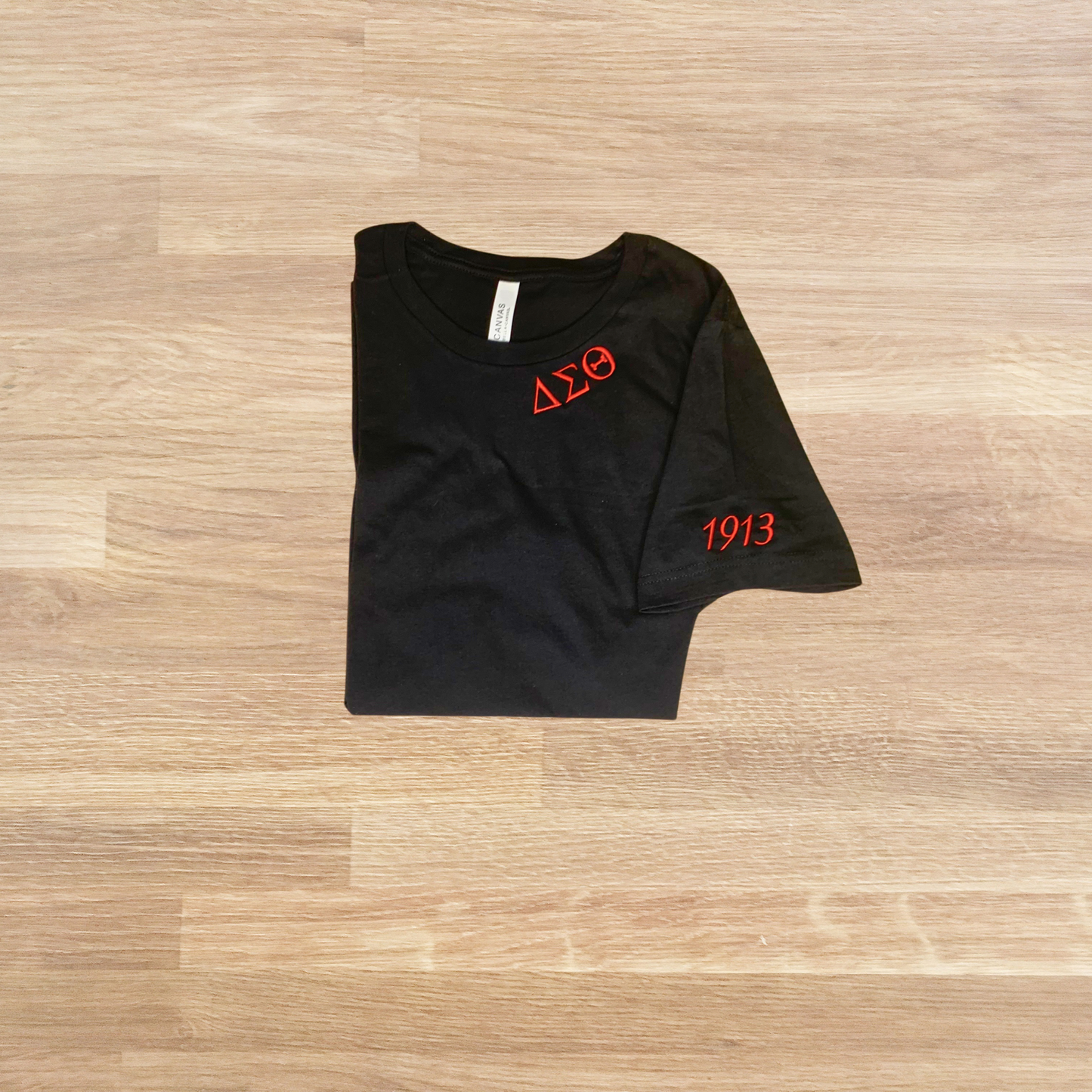 Delta Sigma Theta 1913 Embroidered T-Shirt