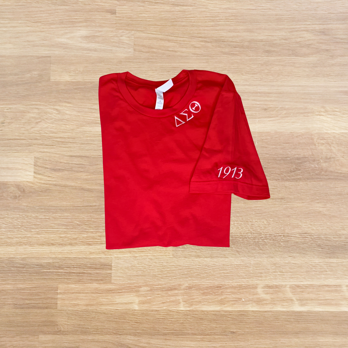 Delta Sigma Theta 1913 Embroidered T-Shirt