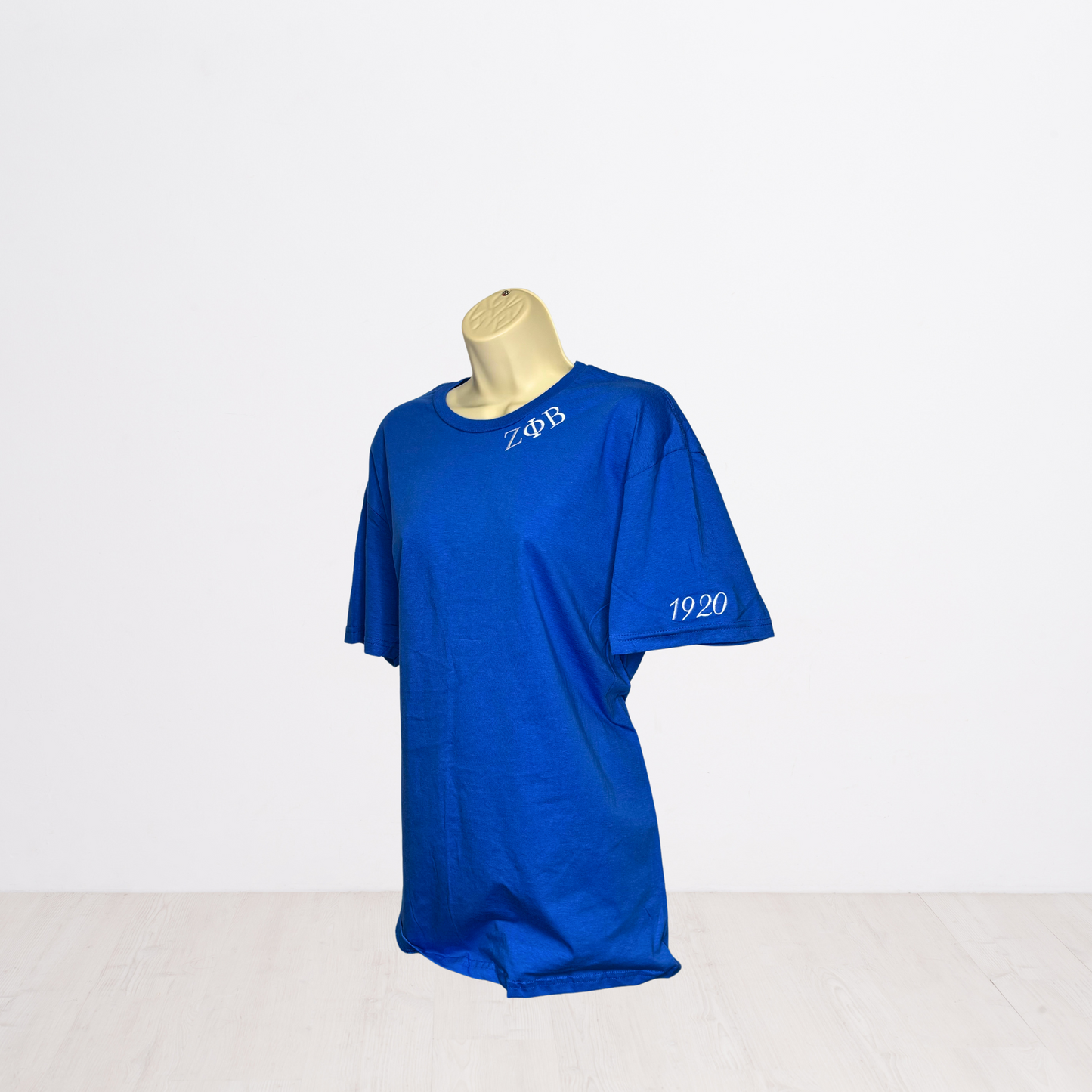 Zeta Phi Beta 1920 Minimal Embroidered T-Shirt