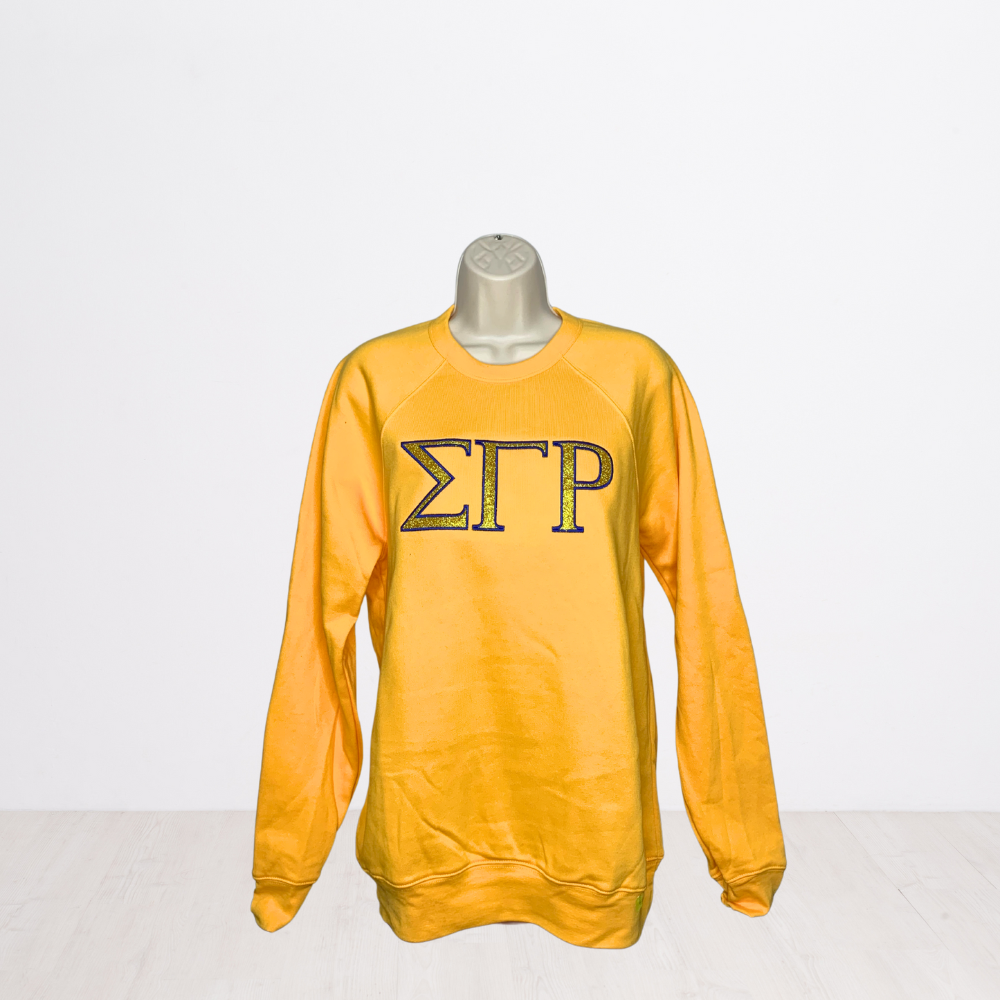 Sigma Gamma Rho Embroidered Glitter Sweatshirt