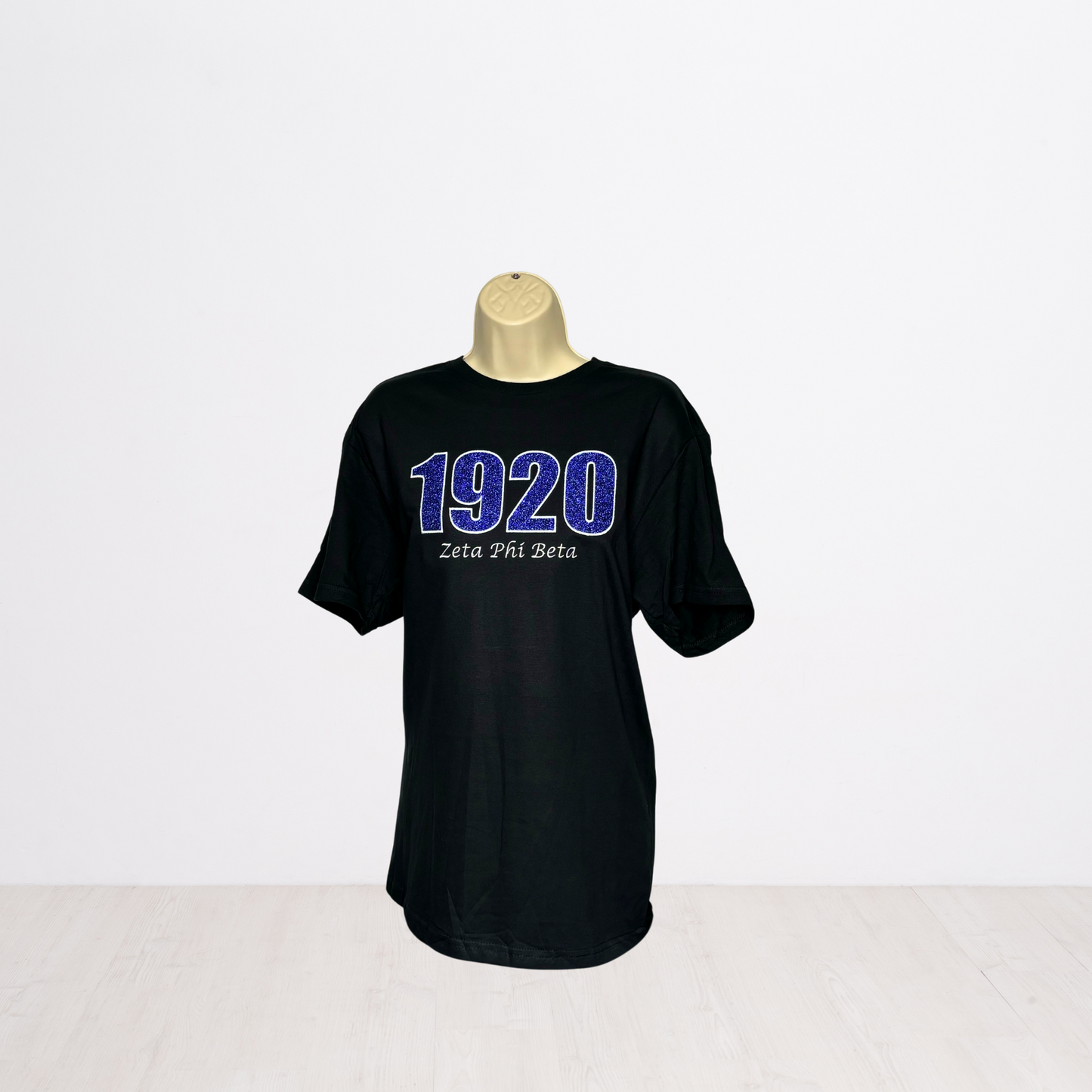 1920 Embroidered Glitter T-Shirt