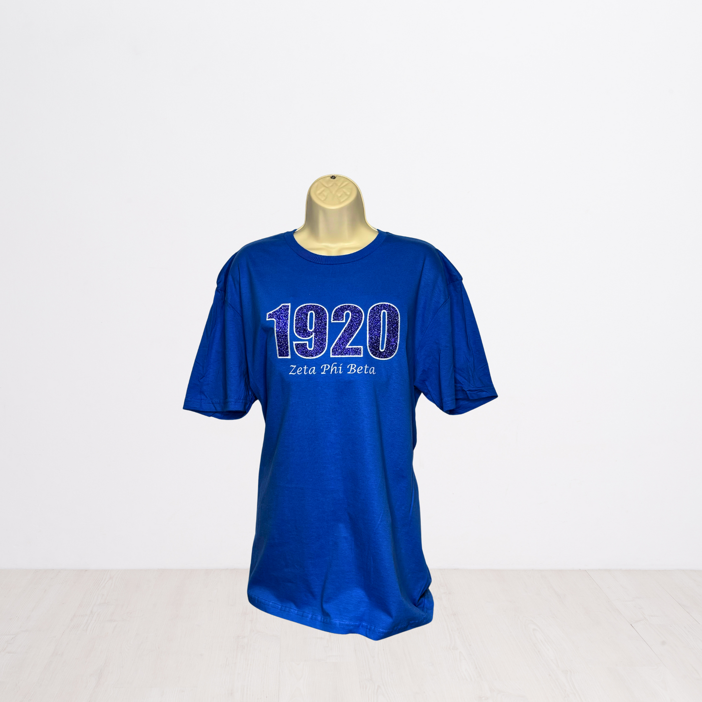 1920 Embroidered Glitter T-Shirt