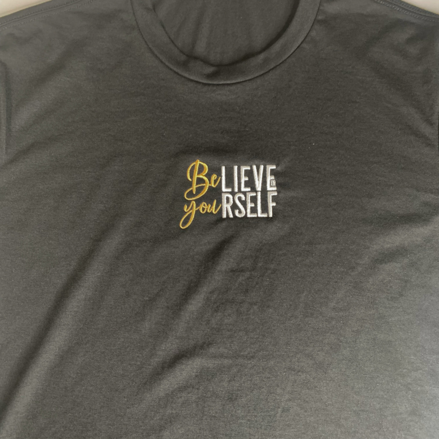 Believe in Yourself Embroidered T-shirt