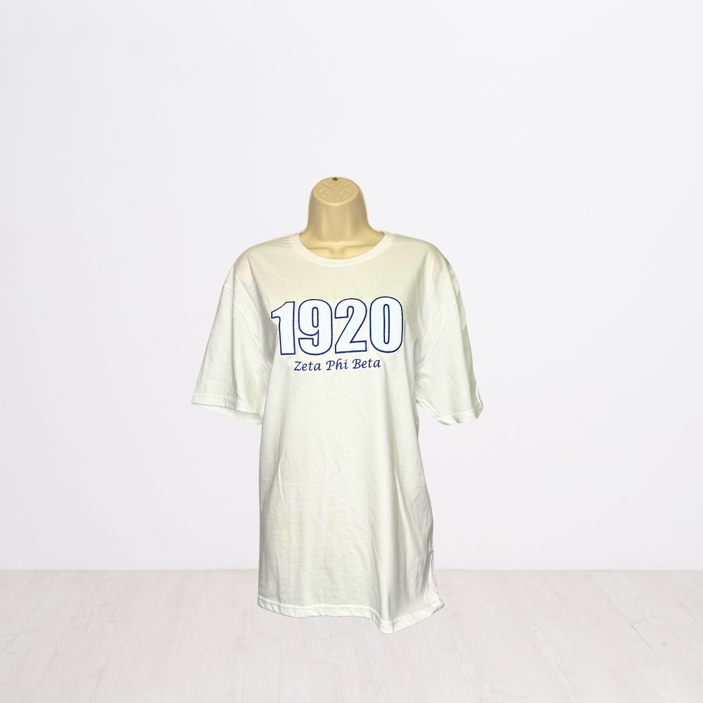1920 Embroidered Glitter T-Shirt