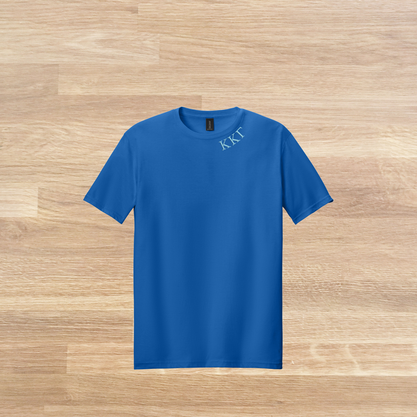 Kappa Kappa Gamma Collared Embroidered T-Shirt, Minimalist T-Shirt