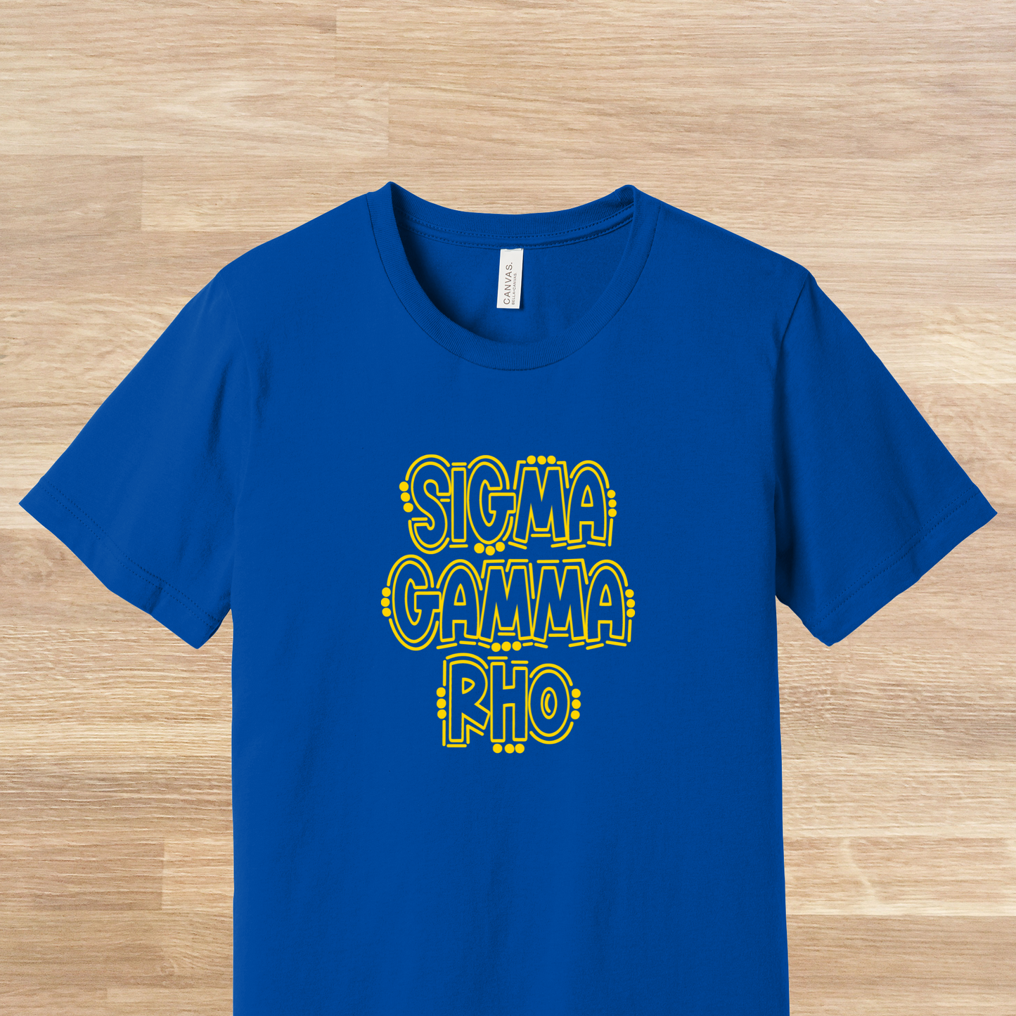 Sigma Gamma Rho Retro Doodle 80s Style T-Shirt
