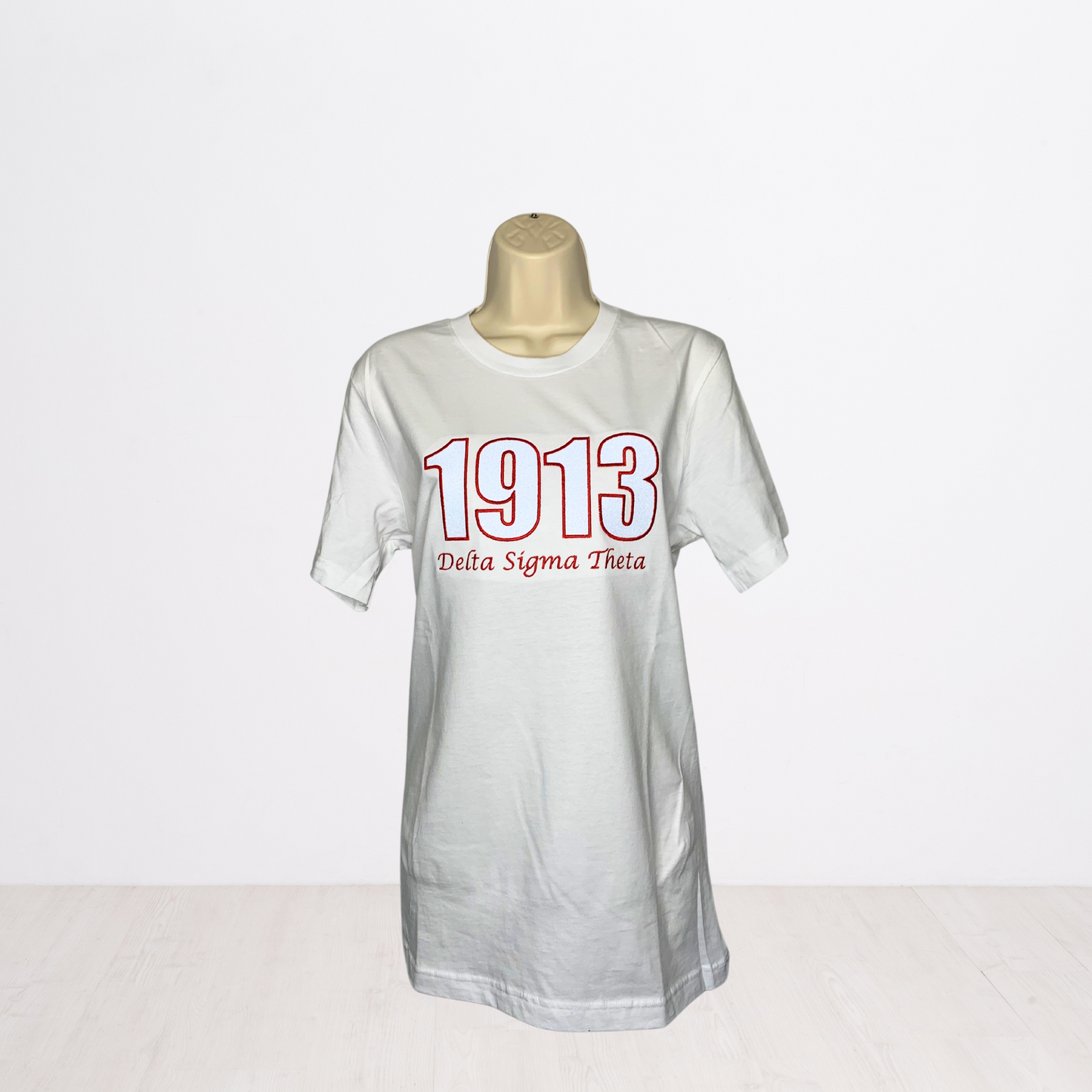 1913 Embroidered Glitter T-Shirt