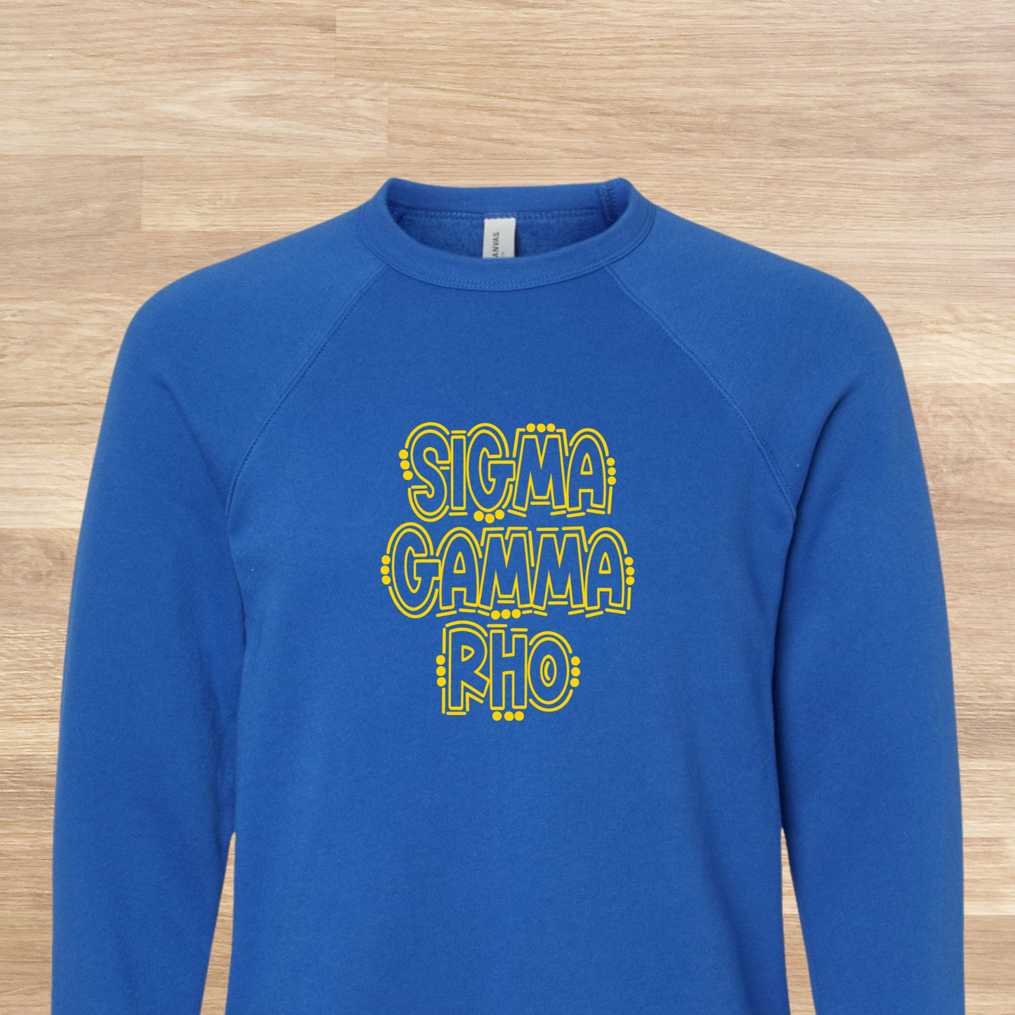 Sigma Gamma Rho Retro Doodle 80s Style Sweatshirt