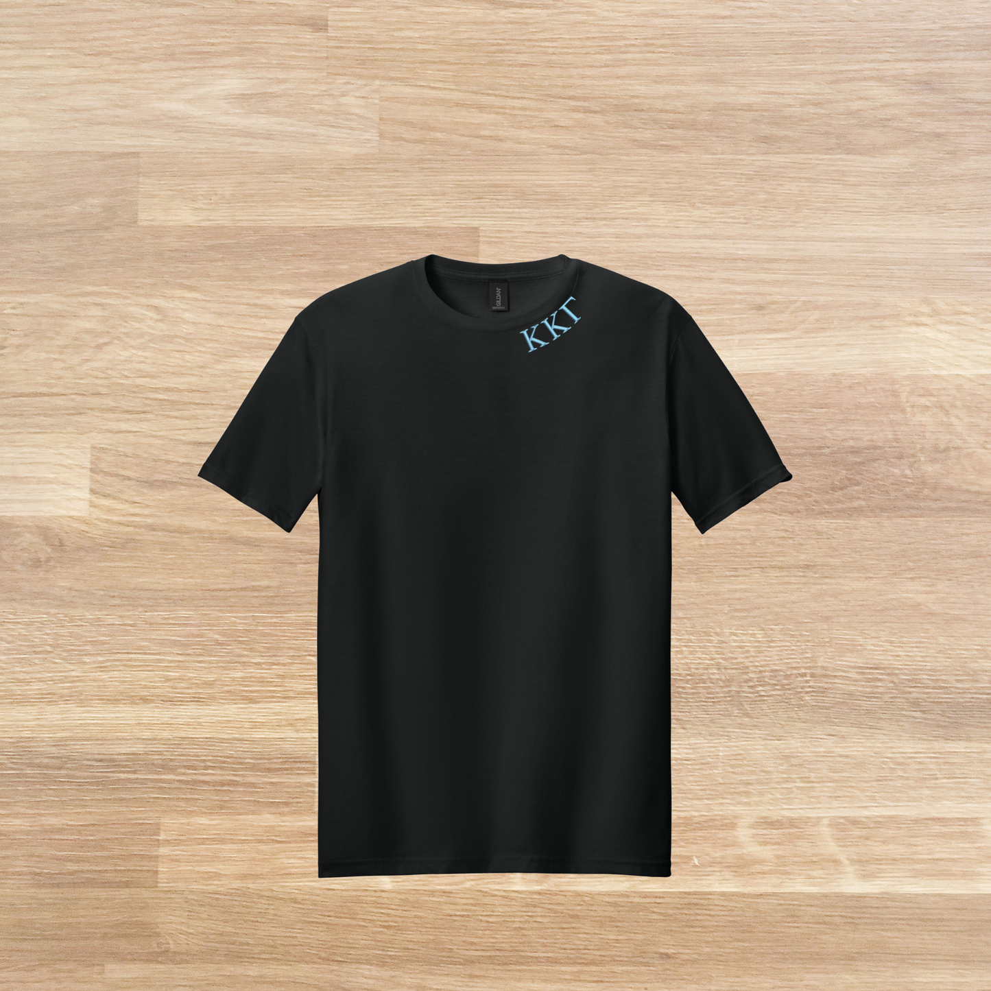 Kappa Kappa Gamma Collared Embroidered T-Shirt, Minimalist T-Shirt
