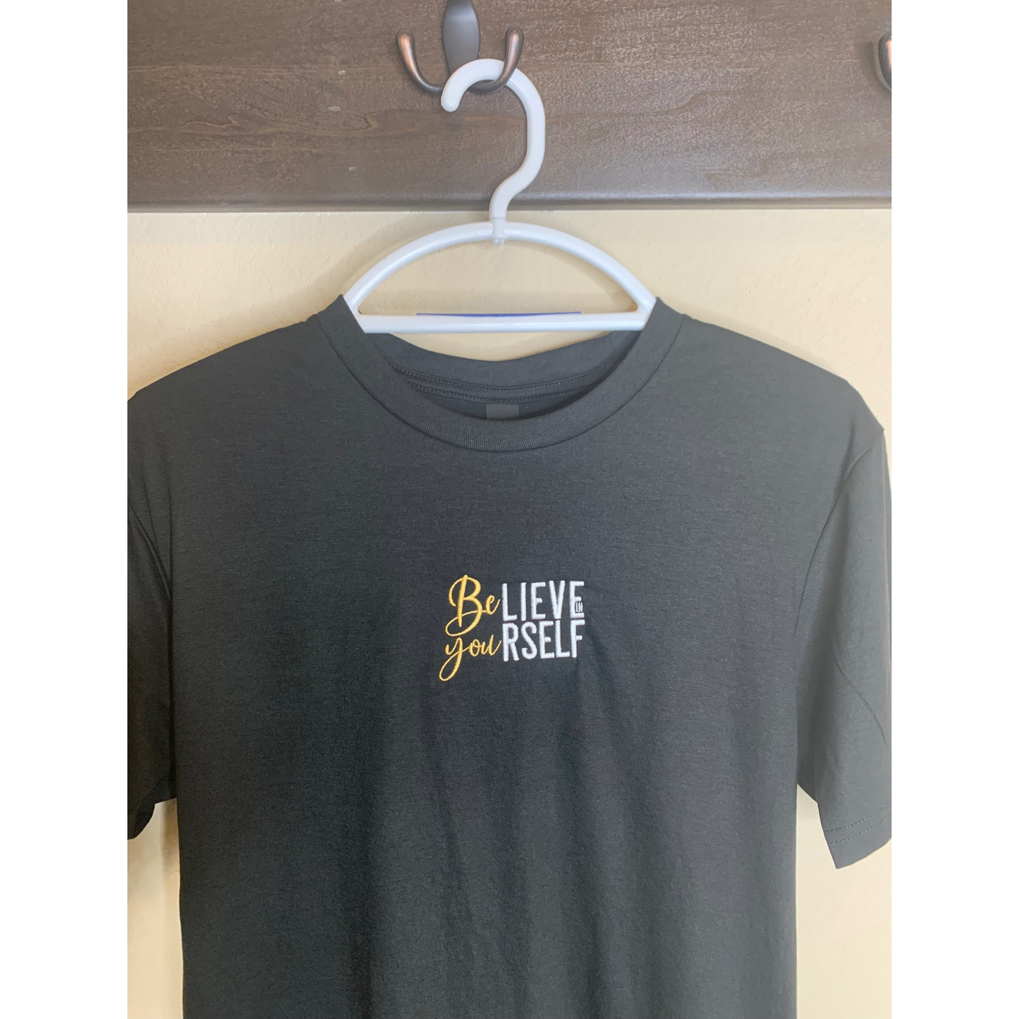 Believe in Yourself Embroidered T-shirt