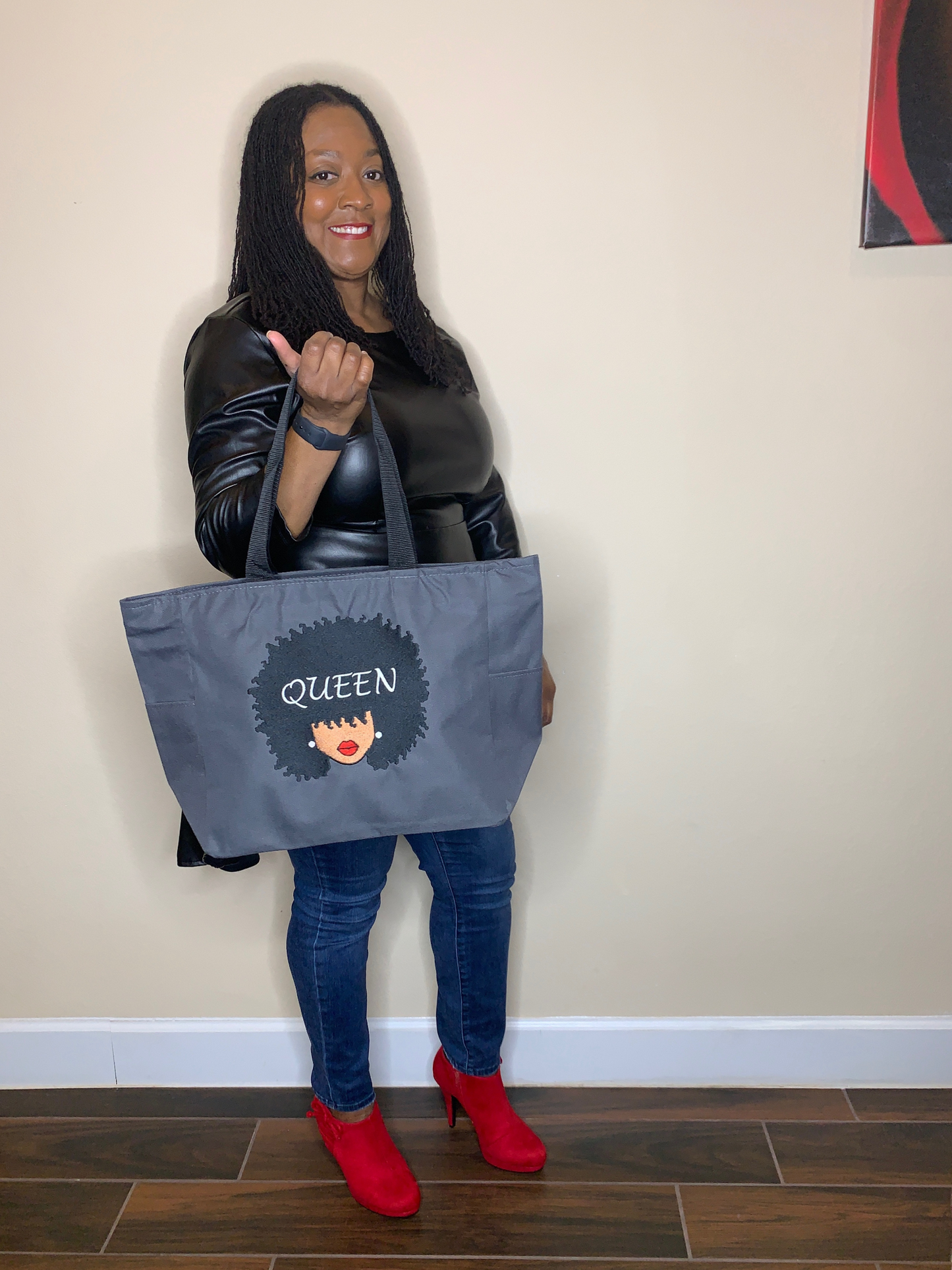 Queen Tote Bag