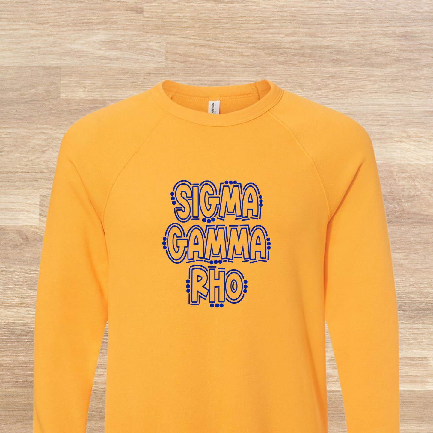 Sigma Gamma Rho Retro Doodle 80s Style Sweatshirt