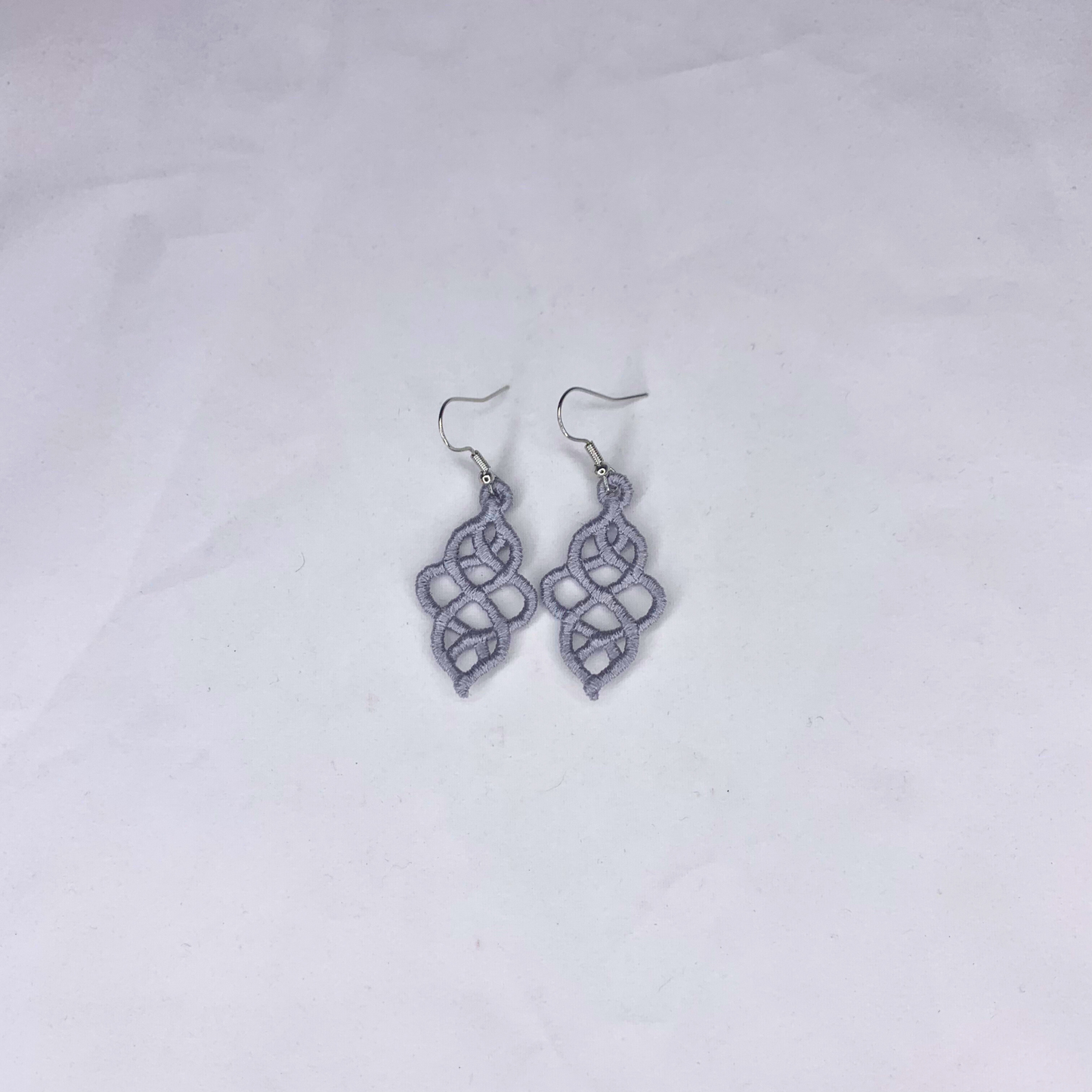 Swirl Embroidered Earrings
