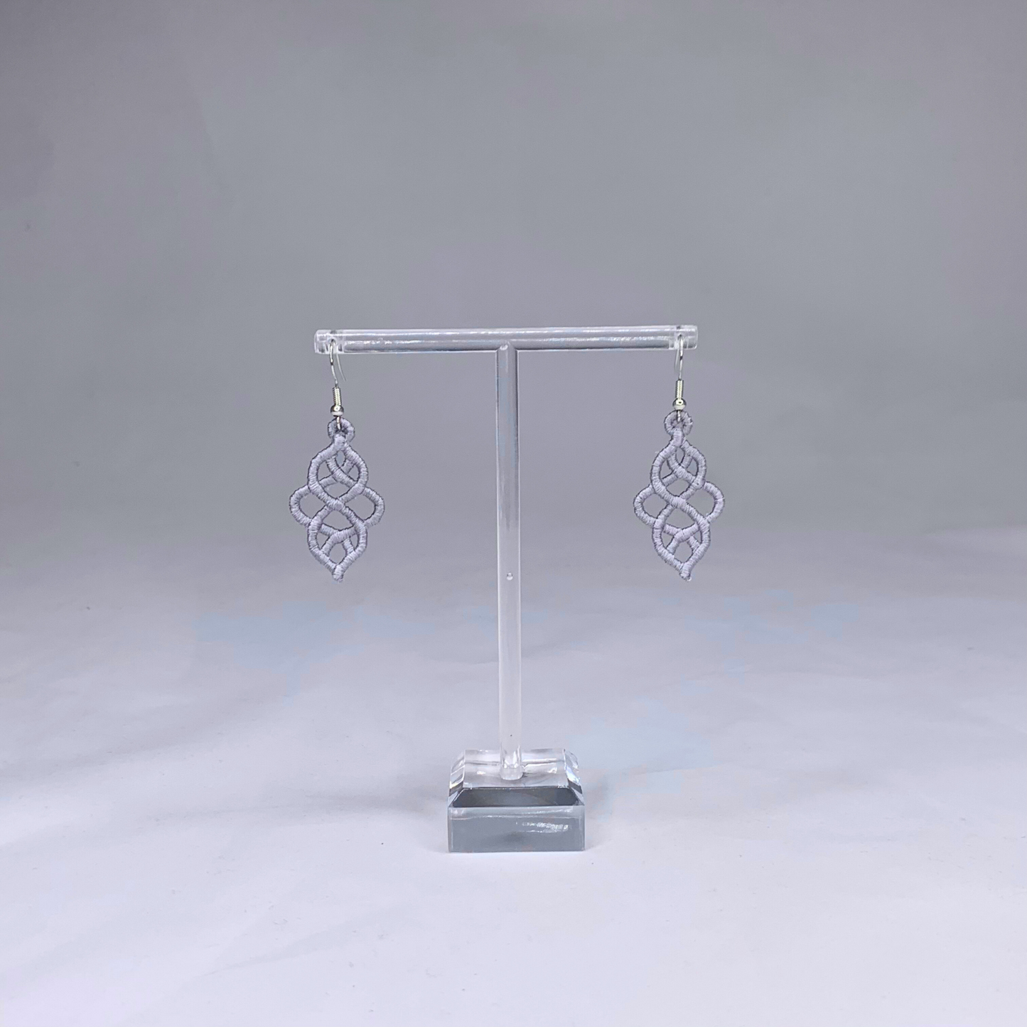 Swirl Embroidered Earrings