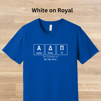 Alpha Delta Pi Elements Table T-Shirt