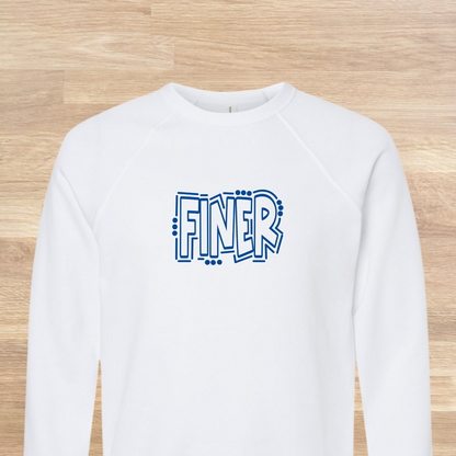 Finer Retro Doodle 80s Style Sweatshirt