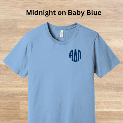 Alpha Delta Pi Monogram T-Shirt