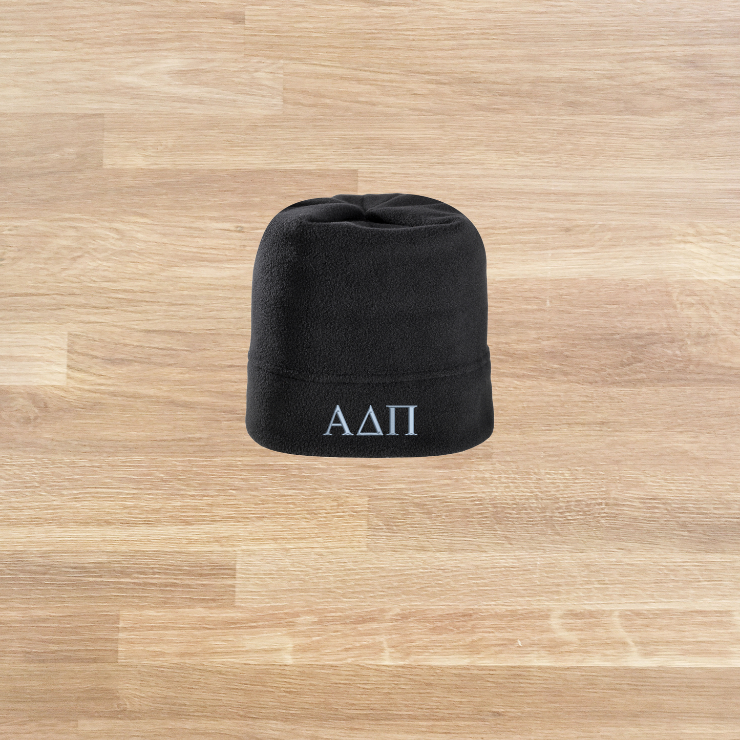 Alpha Delta Pi Embroidered Fleece Hat Beanie