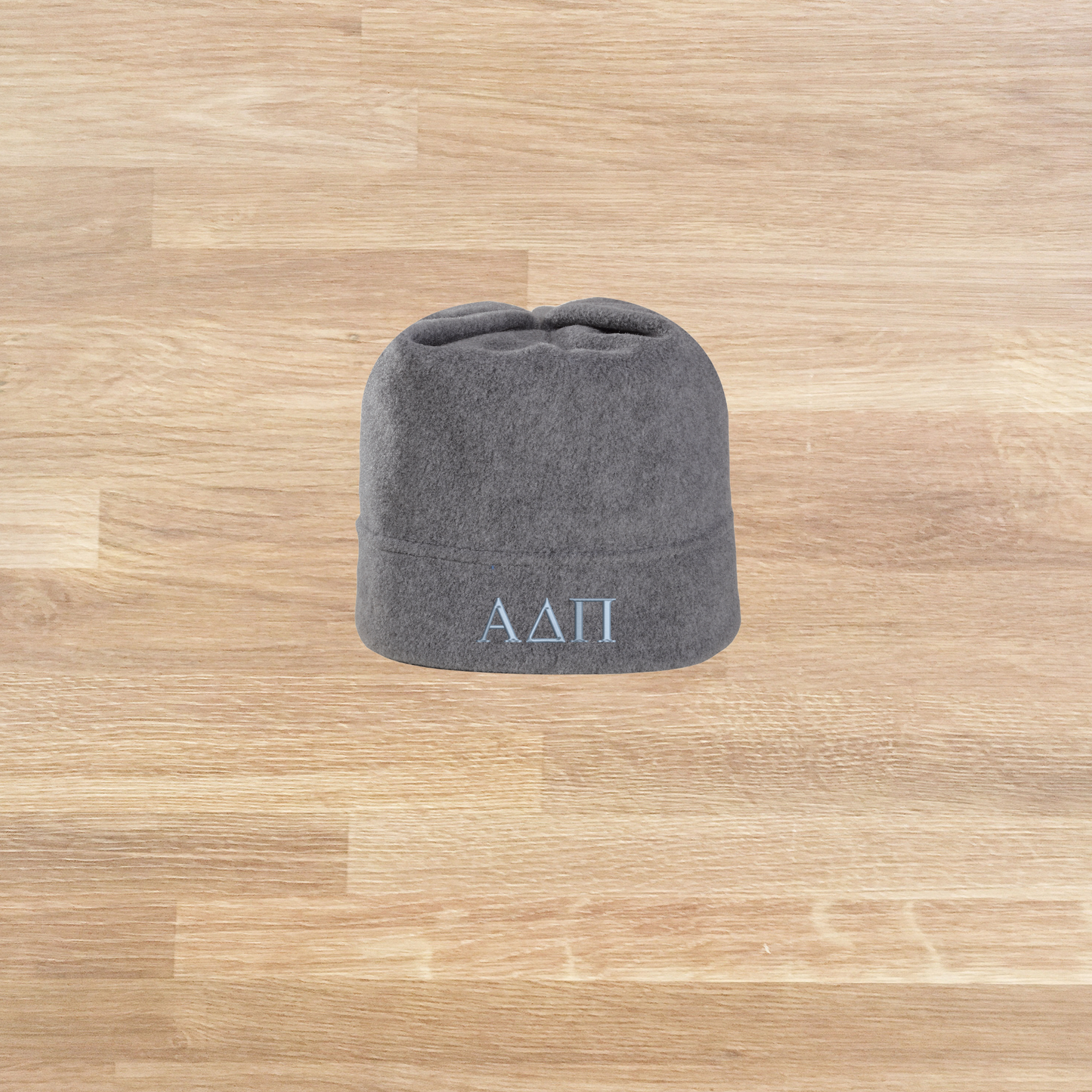 Alpha Delta Pi Embroidered Fleece Hat Beanie