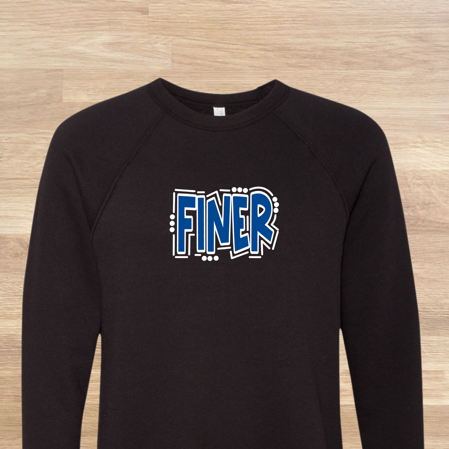 Finer Retro Doodle 80s Style Sweatshirt