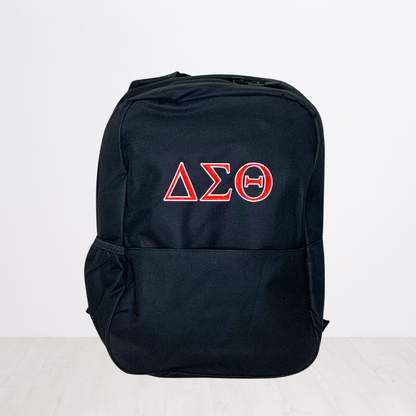 Delta Sigma Theta Personalized Embroidered Backpack Bookbag