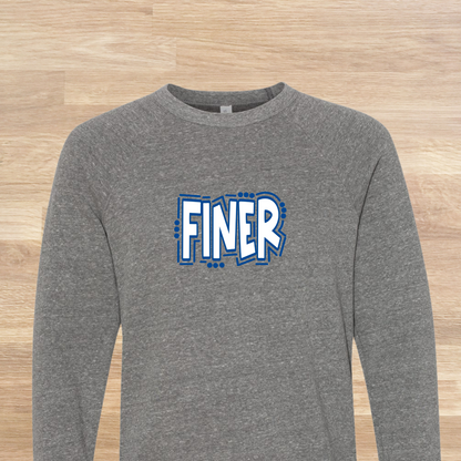 Finer Retro Doodle 80s Style Sweatshirt