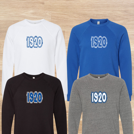 1920 Retro Doodle 80s Style Sweatshirt