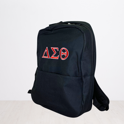 Delta Sigma Theta Personalized Embroidered Backpack Bookbag