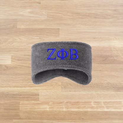 Zeta Phi Beta Personalized Embroidered Fleece Headband