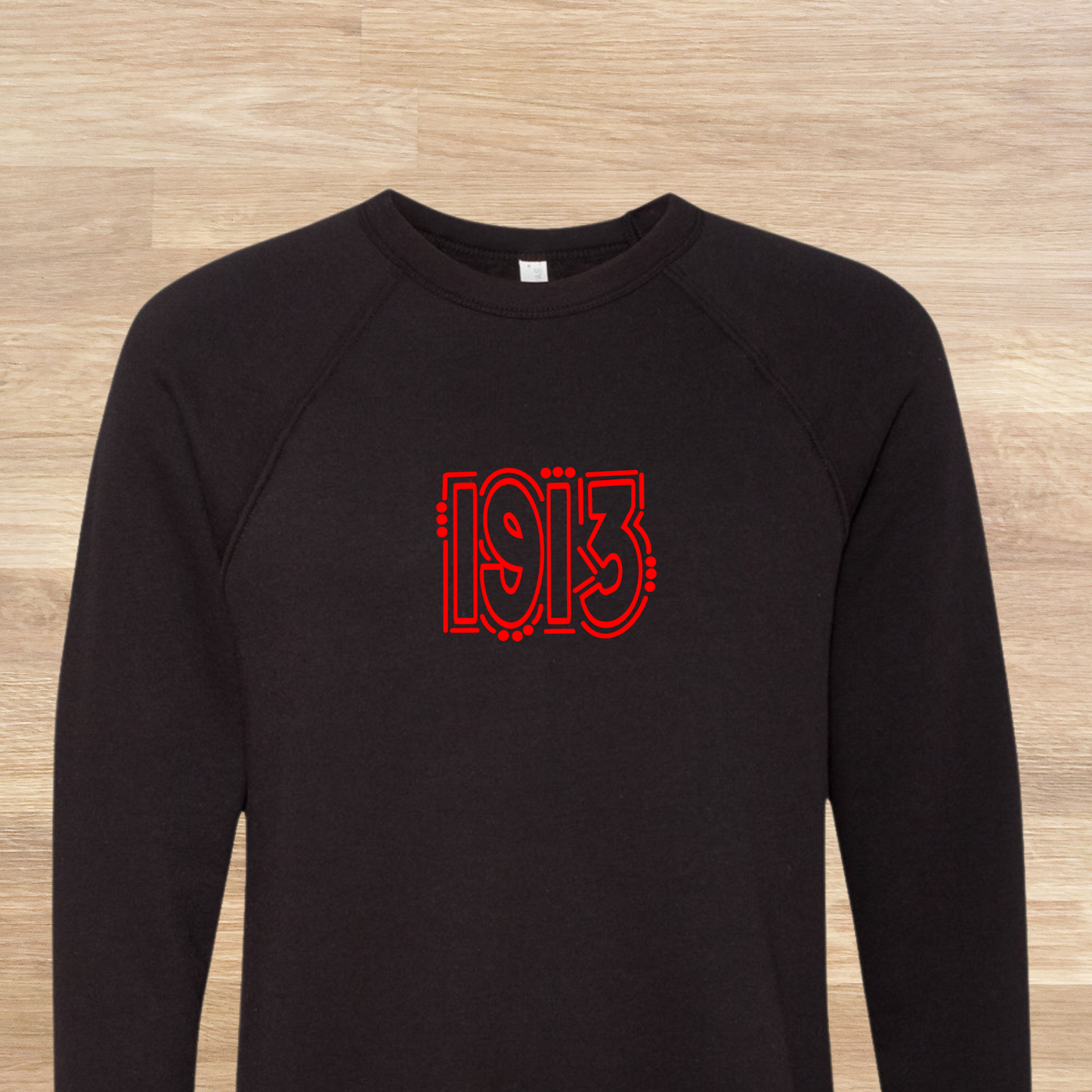 1913 Retro Doodle 80s Style Sweatshirt