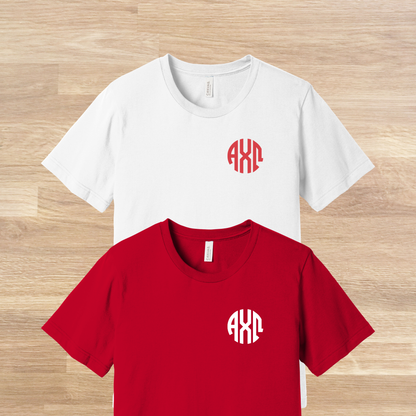 Alpha Chi Omega Monogram T-Shirt