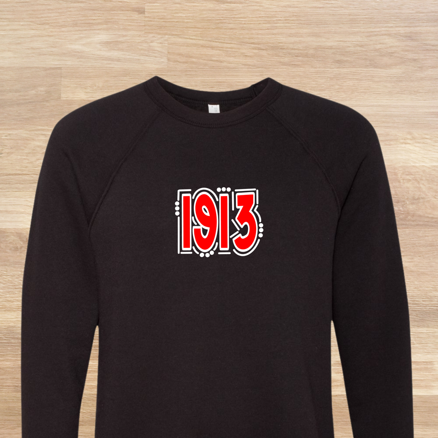 1913 Retro Doodle 80s Style Sweatshirt