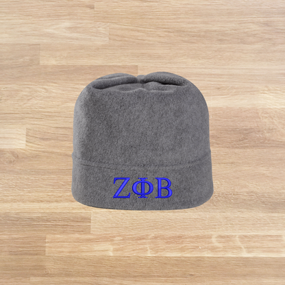 Zeta Phi Beta Personalized Embroidered Fleece Hat Beanie