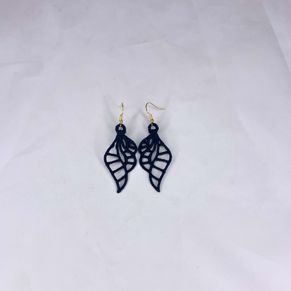 Shell Embroidered Earrings