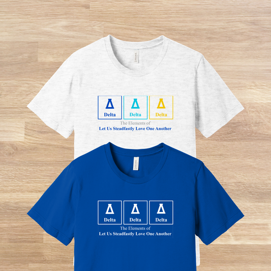 Delta Delta Delta Elements Table T-Shirt