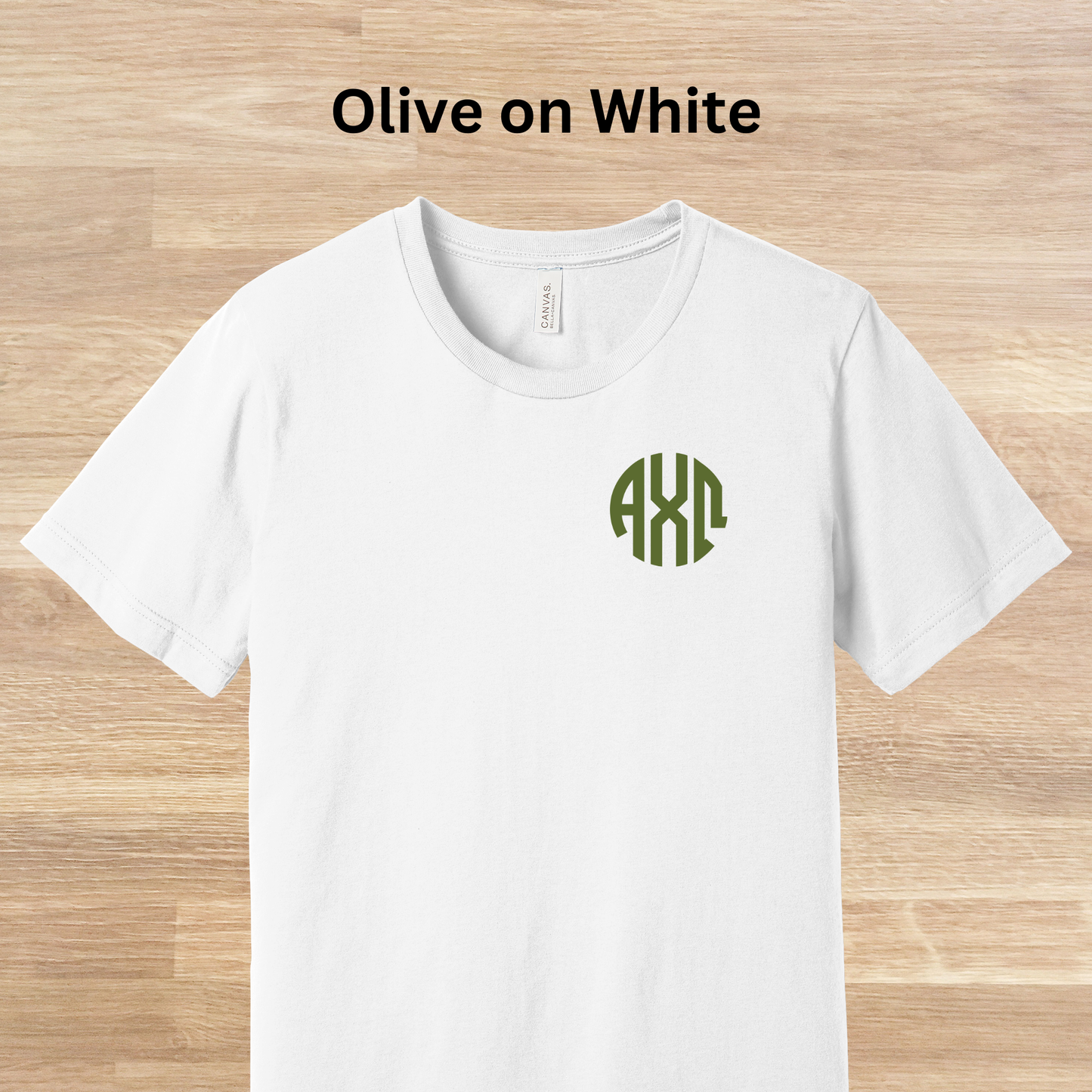 Alpha Chi Omega Monogram T-Shirt