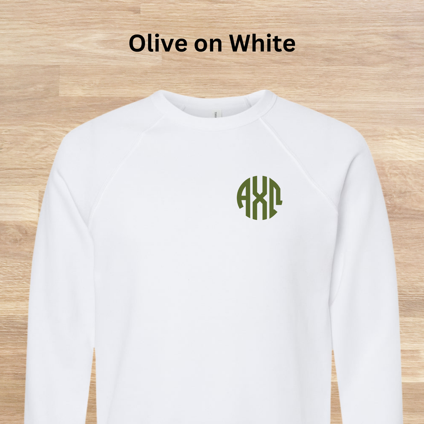 Alpha Chi Omega Monogram Sweatshirt