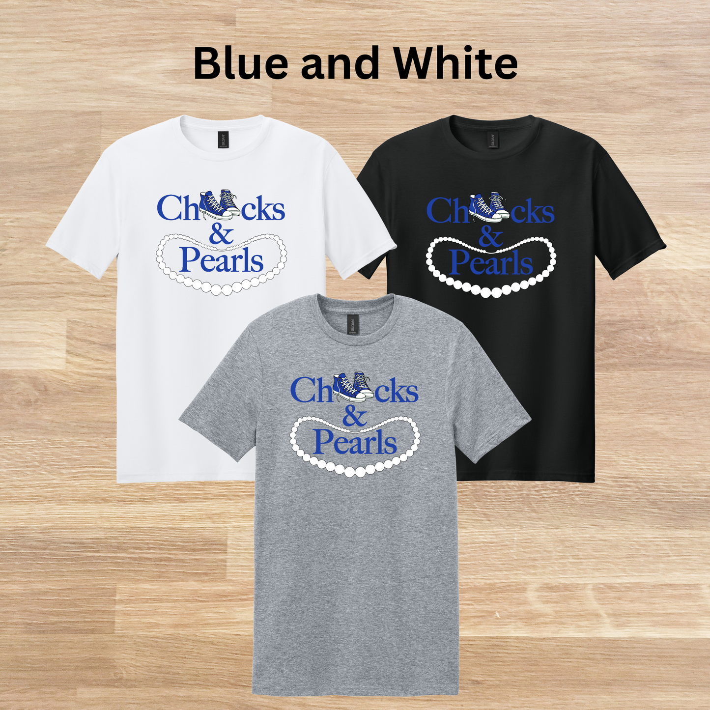 Chucks and Pearls T-Shirt